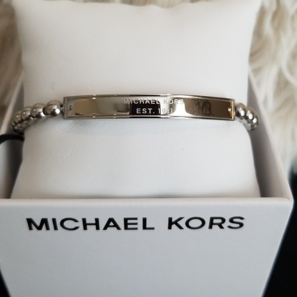 Michael Kors Jewelry - Michael Kors SilverBeaded Bracelet